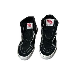 Vans SK8-Hi Classic Black White Kids Skateboard Shoes High Top Sneakers Size‎ 1
